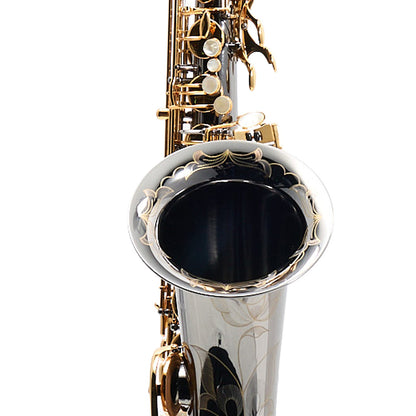 Antigua Winds TS4248BG 'Powerbell' Tenor Saxophone in Black Nickel