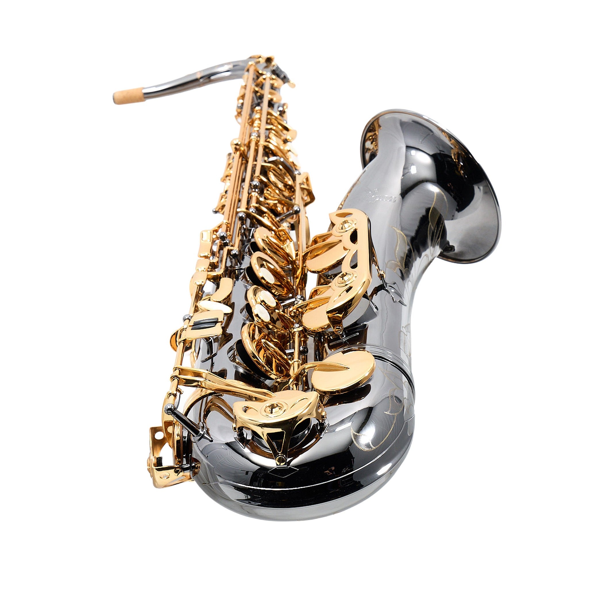 Antigua Winds TS4248BG 'Powerbell' Tenor Saxophone in Black Nickel
