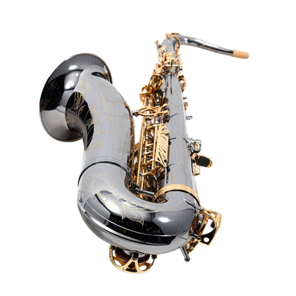 Antigua Winds TS4248BG 'Powerbell' Tenor Saxophone in Black Nickel