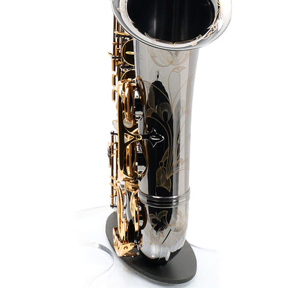 Antigua Winds TS4248BG 'Powerbell' Tenor Saxophone in Black Nickel