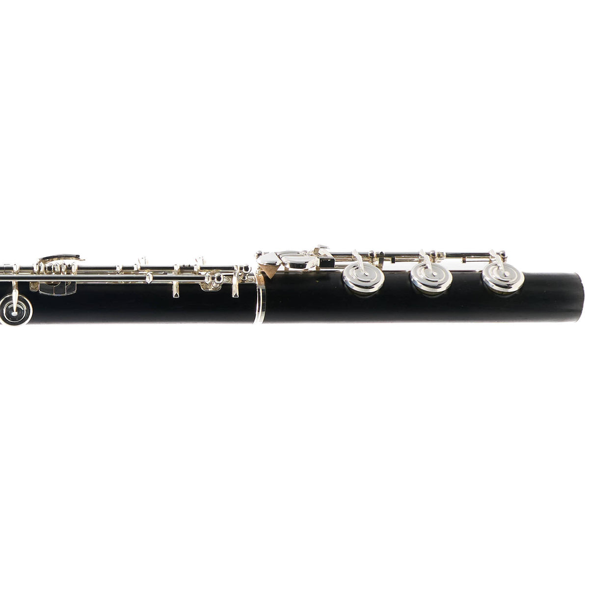 Yamaha YFL-894HW Handmade Wood Flute with Silver Mechanism