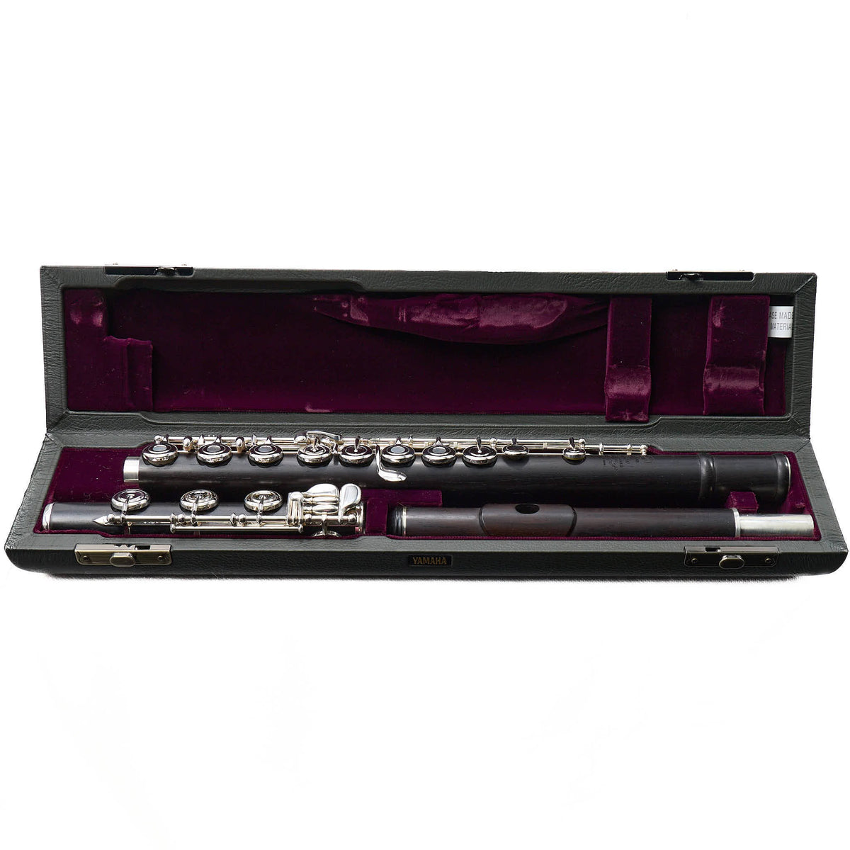 Yamaha YFL-894HW Handmade Wood Flute with Silver Mechanism