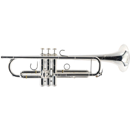 S.E. Shires Q10RS Professional Bb Trumpet in Silver Plate
