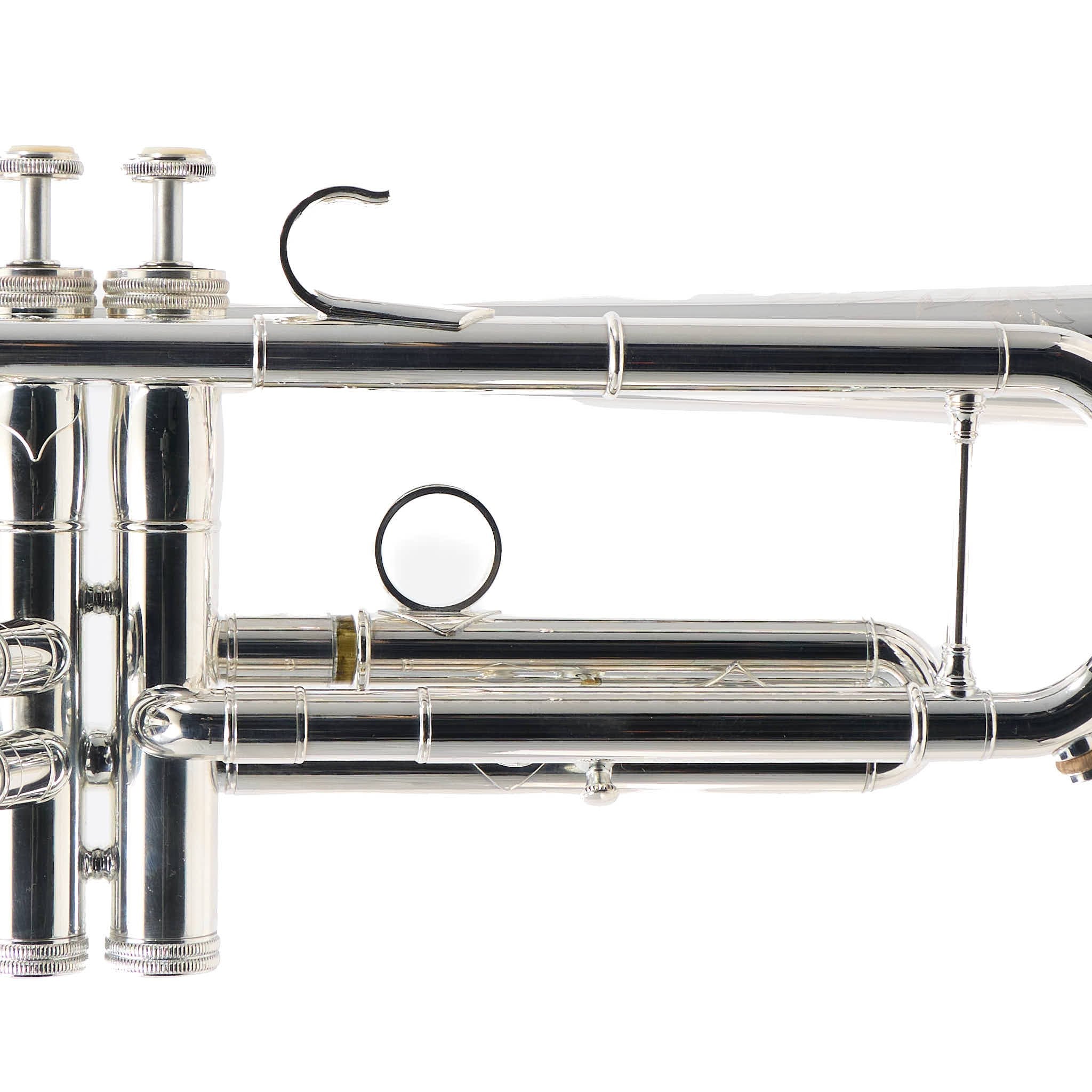 S.E. Shires Q10RS Professional Bb Trumpet in Silver Plate