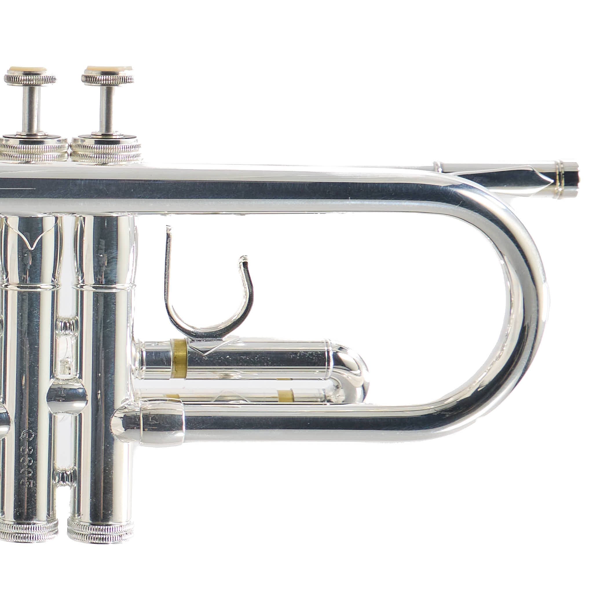 S.E. Shires Q10RS Professional Bb Trumpet in Silver Plate