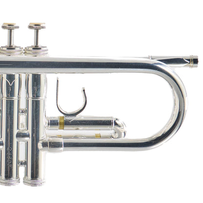 S.E. Shires Q10RS Professional Bb Trumpet in Silver Plate
