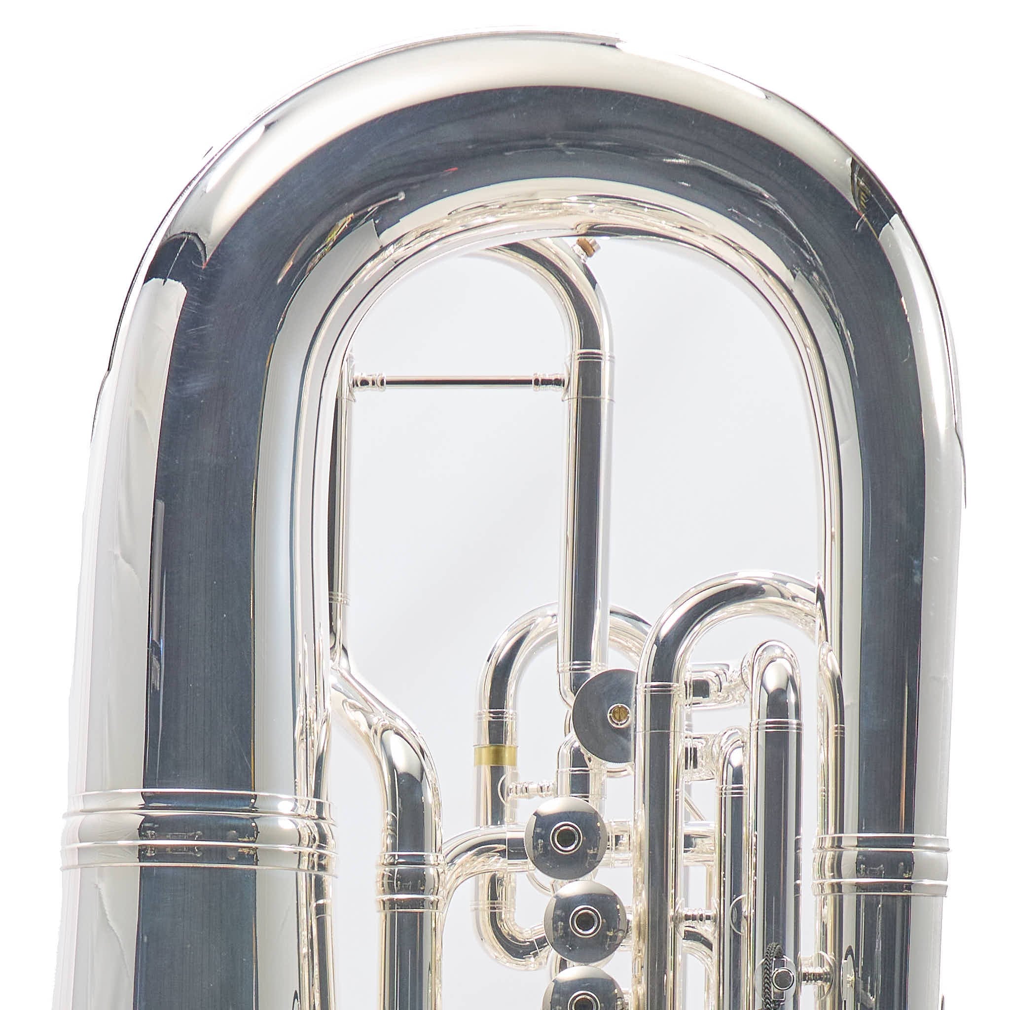 Eastman EBF863S Professional 4-Piston 4/4 F Tuba in Silver Plate