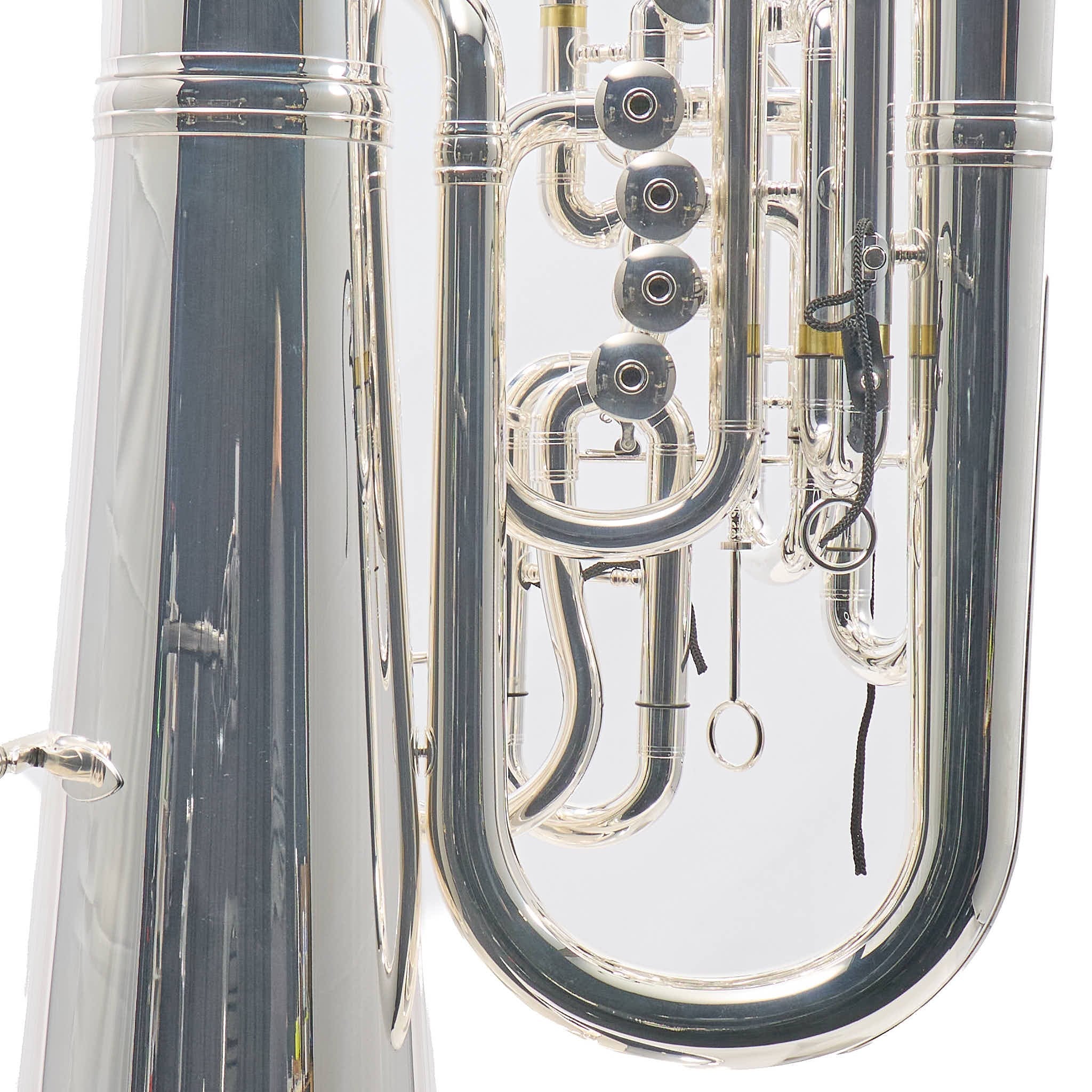 Eastman EBF863S Professional 4-Piston 4/4 F Tuba in Silver Plate