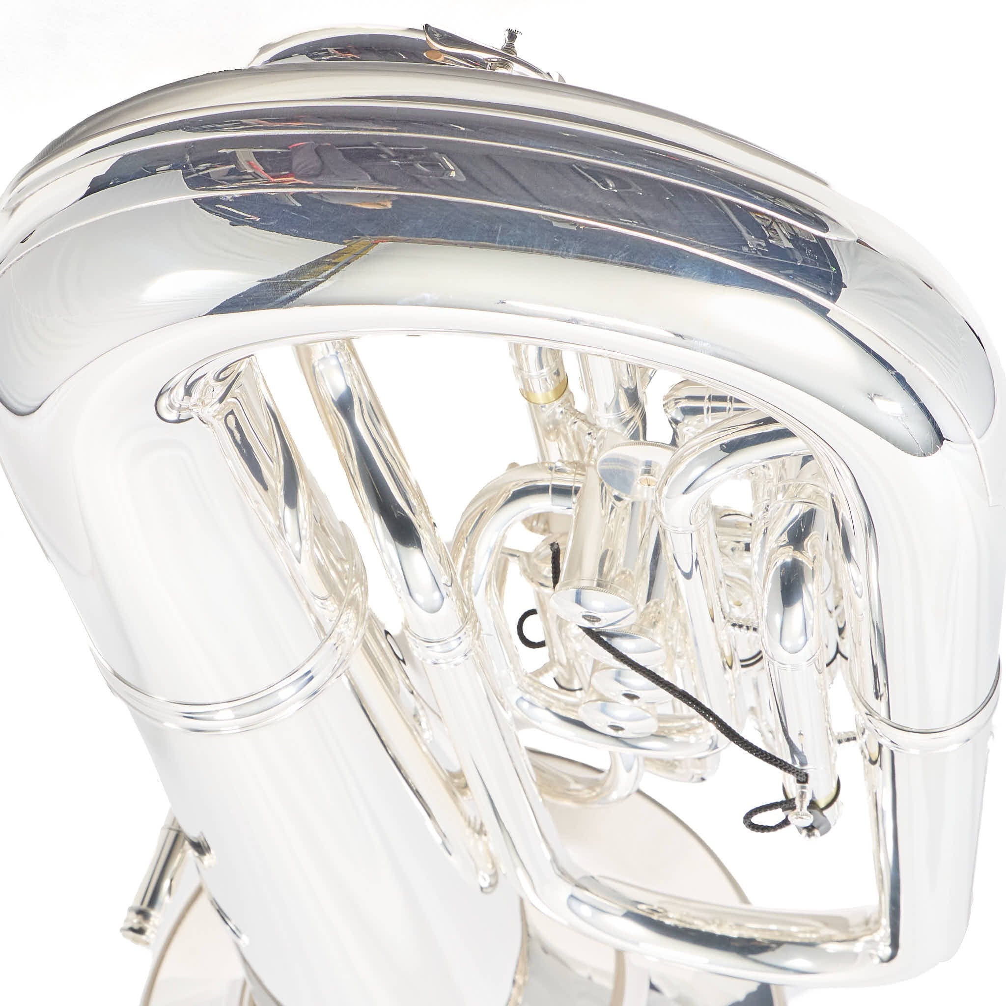 Eastman EBF863S Professional 4-Piston 4/4 F Tuba in Silver Plate
