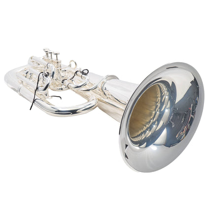 Eastman EBF863S Professional 4-Piston 4/4 F Tuba in Silver Plate