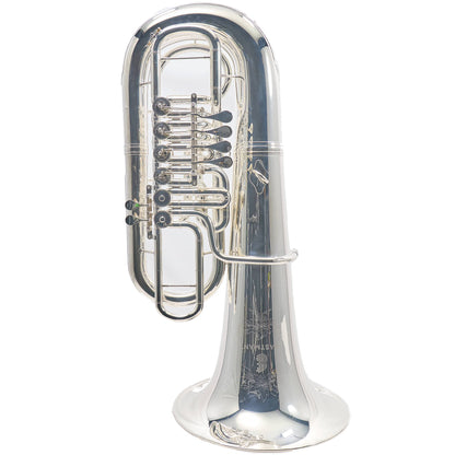 Eastman EBF866S Professional 6-Valve 4/4 F Tuba in Silver Plate