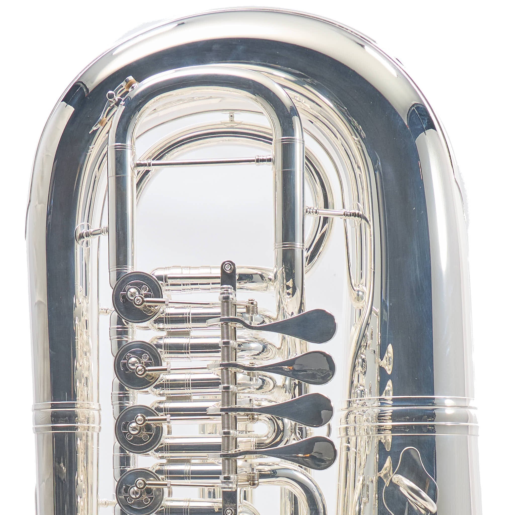 Eastman EBF866S Professional 6-Valve 4/4 F Tuba in Silver Plate