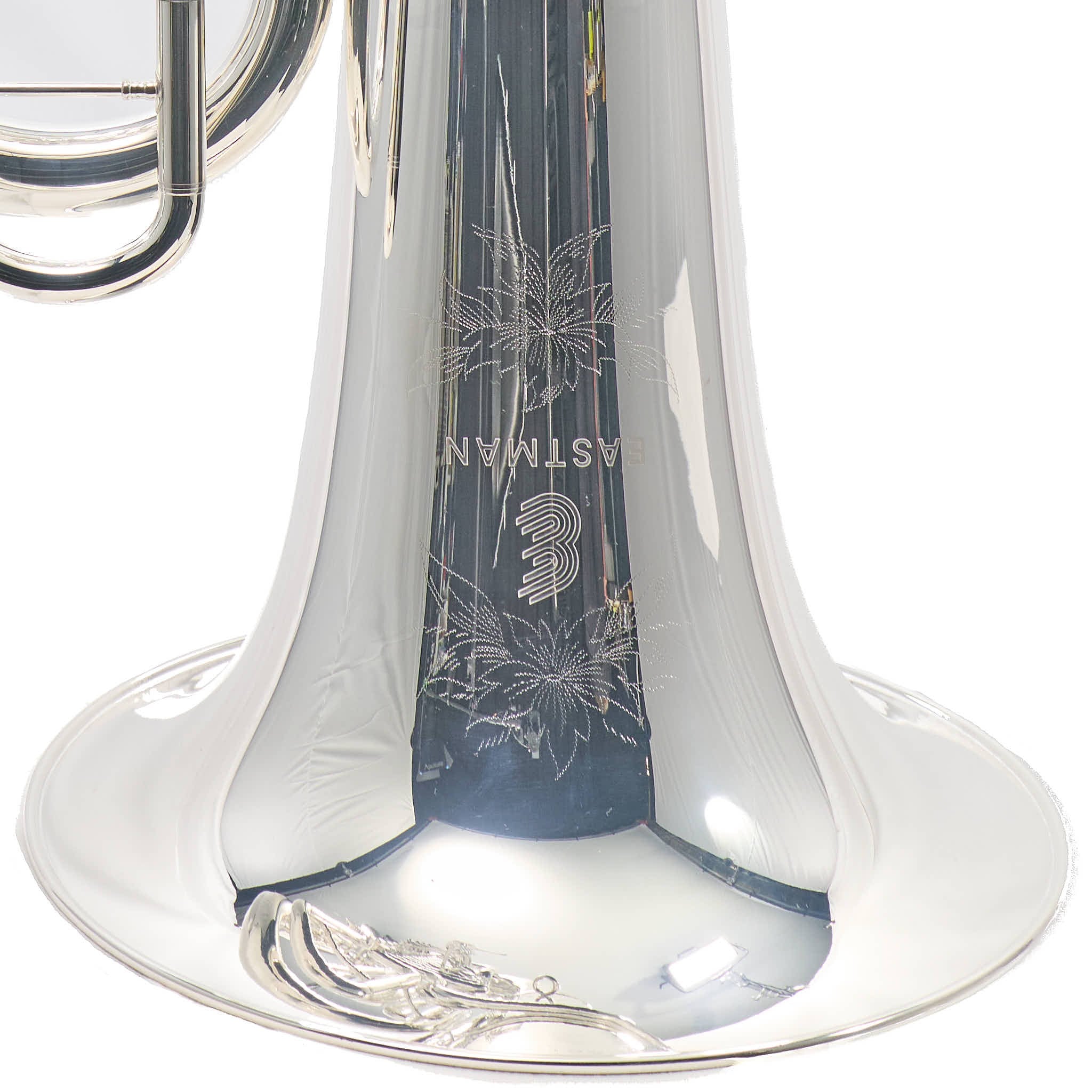 Eastman EBF866S Professional 6-Valve 4/4 F Tuba in Silver Plate