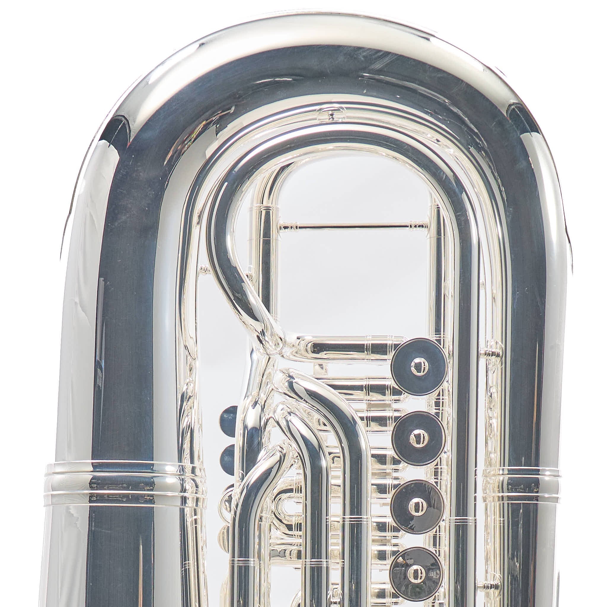 Eastman EBF866S Professional 6-Valve 4/4 F Tuba in Silver Plate