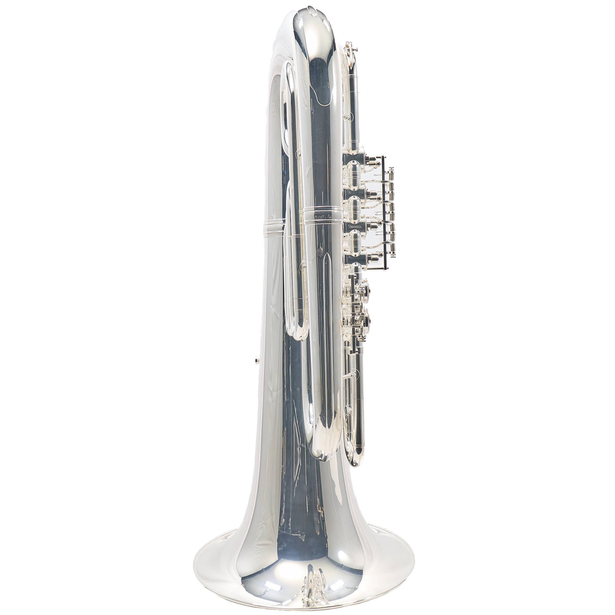 Eastman EBF866S Professional 6-Valve 4/4 F Tuba in Silver Plate