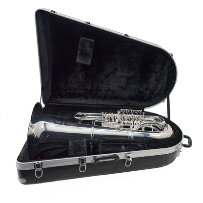 Eastman EBF866S Professional 6-Valve 4/4 F Tuba in Silver Plate