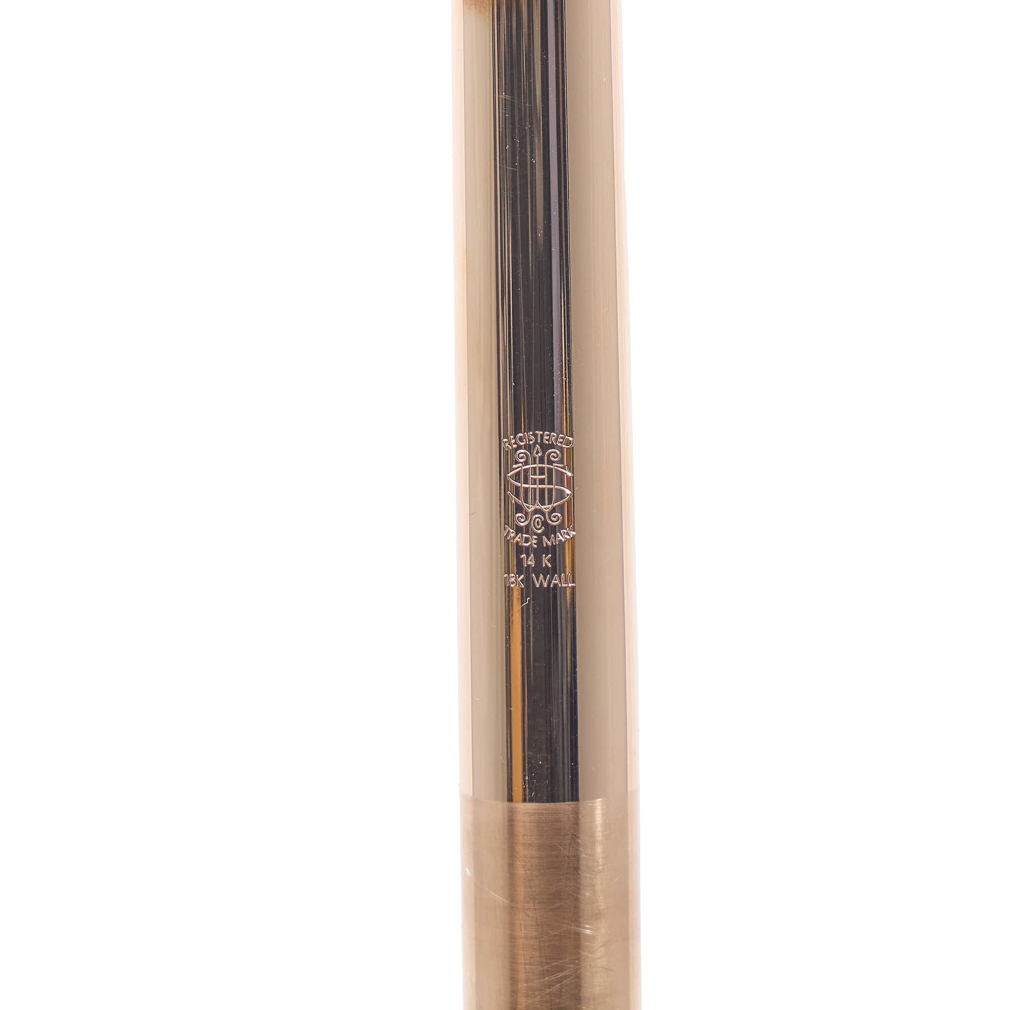William S. Haynes Custom 14K Gold Flute with Gold Toneholes, Offset G, C# Trill