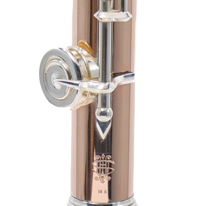 William S. Haynes Custom 14K Gold Flute with Offset G, C# Trill, Split E, B Foot