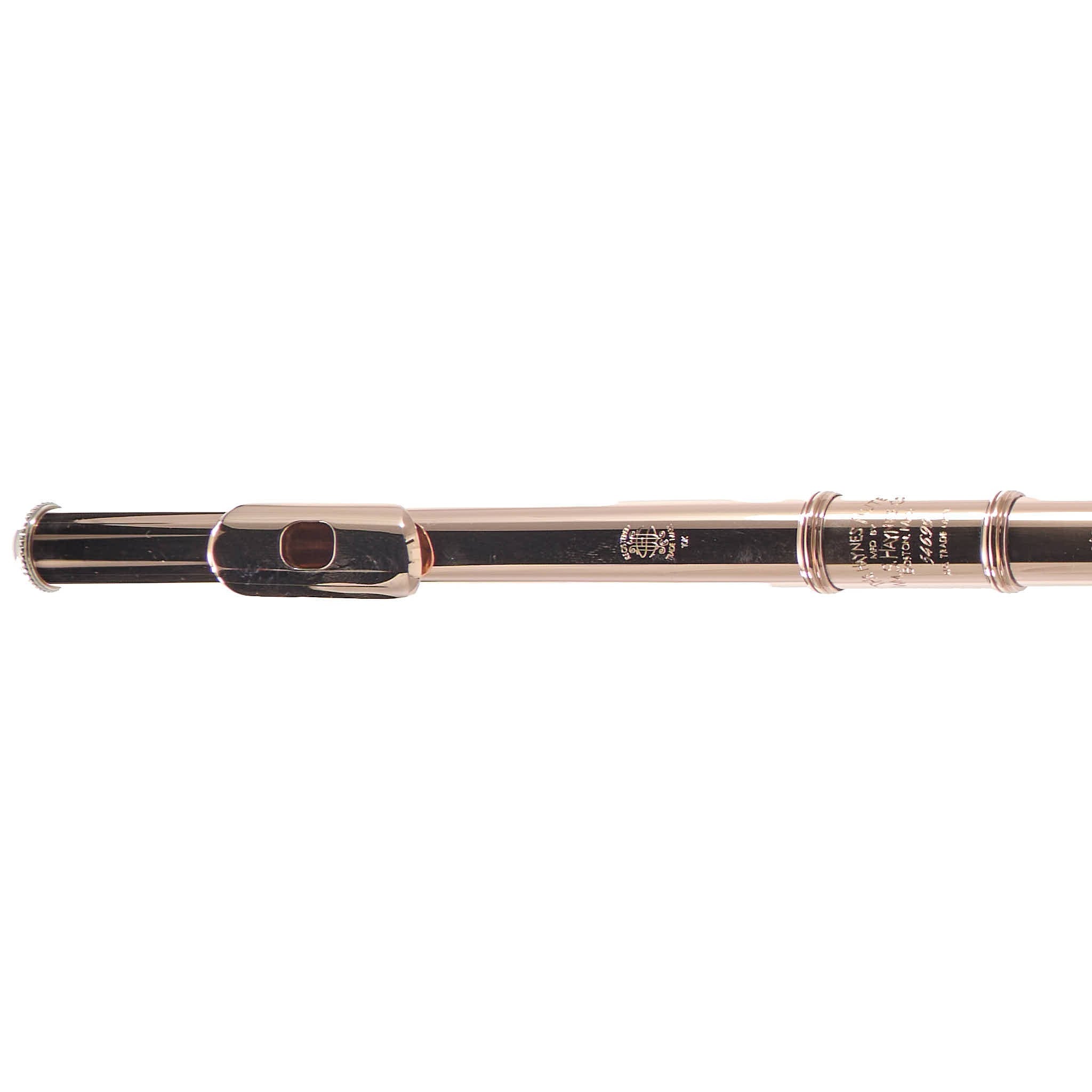 William S. Haynes Custom 10K Gold Flute with Offset G, C# Trill, Split E, B Foot