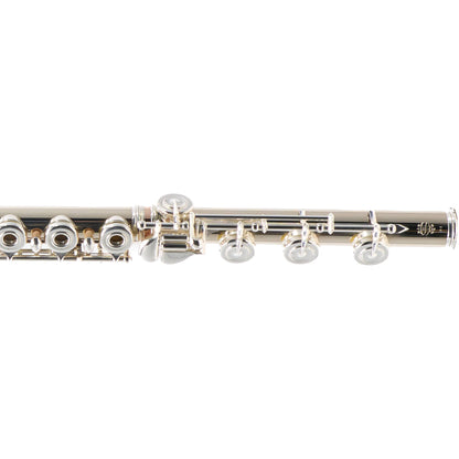 William S. Haynes Custom 14K White Gold Flute with Offset G, C# Trill, B Foot
