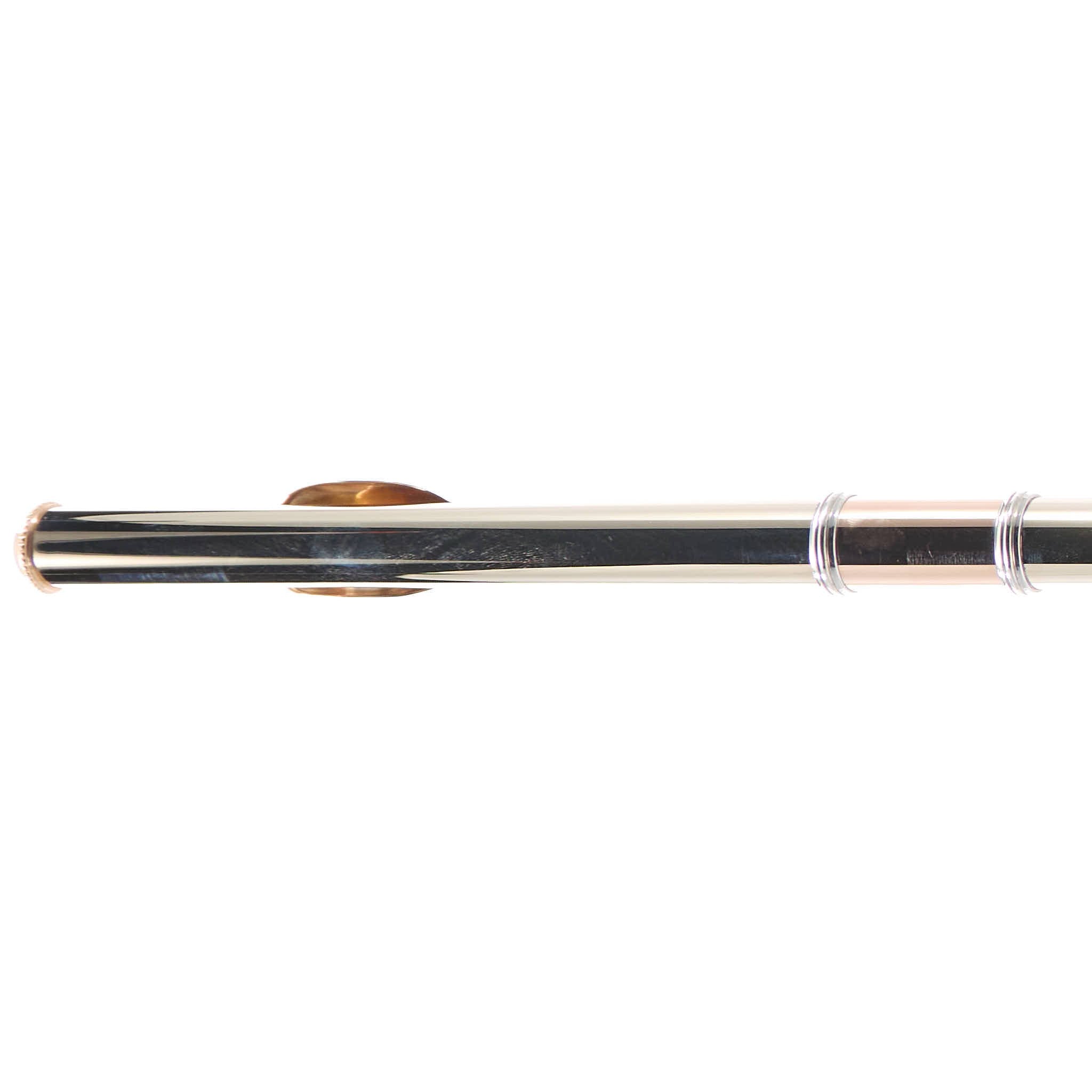 William S. Haynes Custom 14K White Gold Flute with Offset G, C# Trill, B Foot
