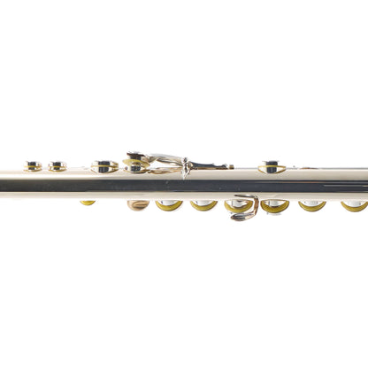 William S. Haynes Custom 14K White Gold Flute with Offset G, C# Trill, B Foot