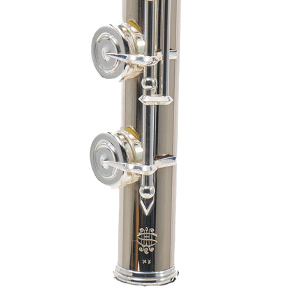 William S. Haynes Custom 14K White Gold Flute with Offset G, C# Trill, B Foot