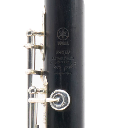 Yamaha YFL-894HW Handmade Wood Flute with Silver Mechanism
