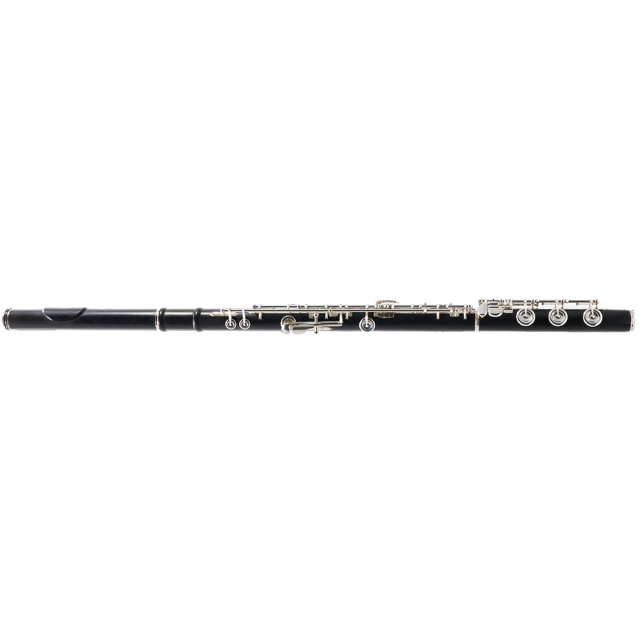 Yamaha YFL-894HW Handmade Wood Flute with Silver Mechanism