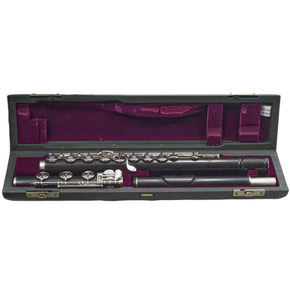 Yamaha YFL-894HW Handmade Wood Flute with Silver Mechanism