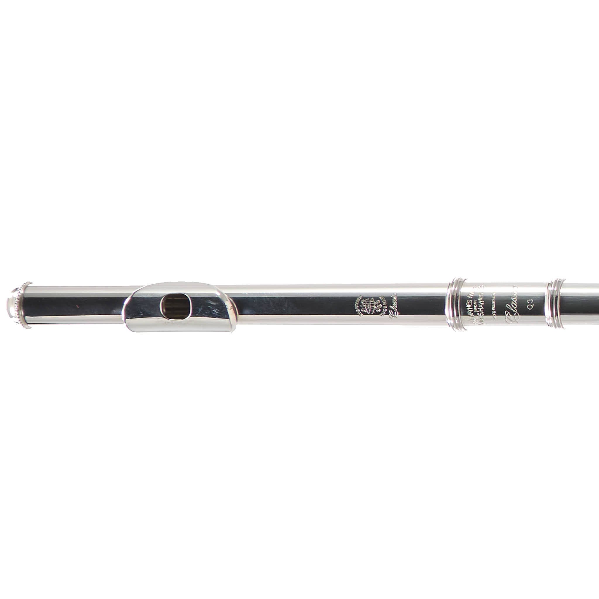 William S. Haynes Q3 Professional Solid Silver Flute