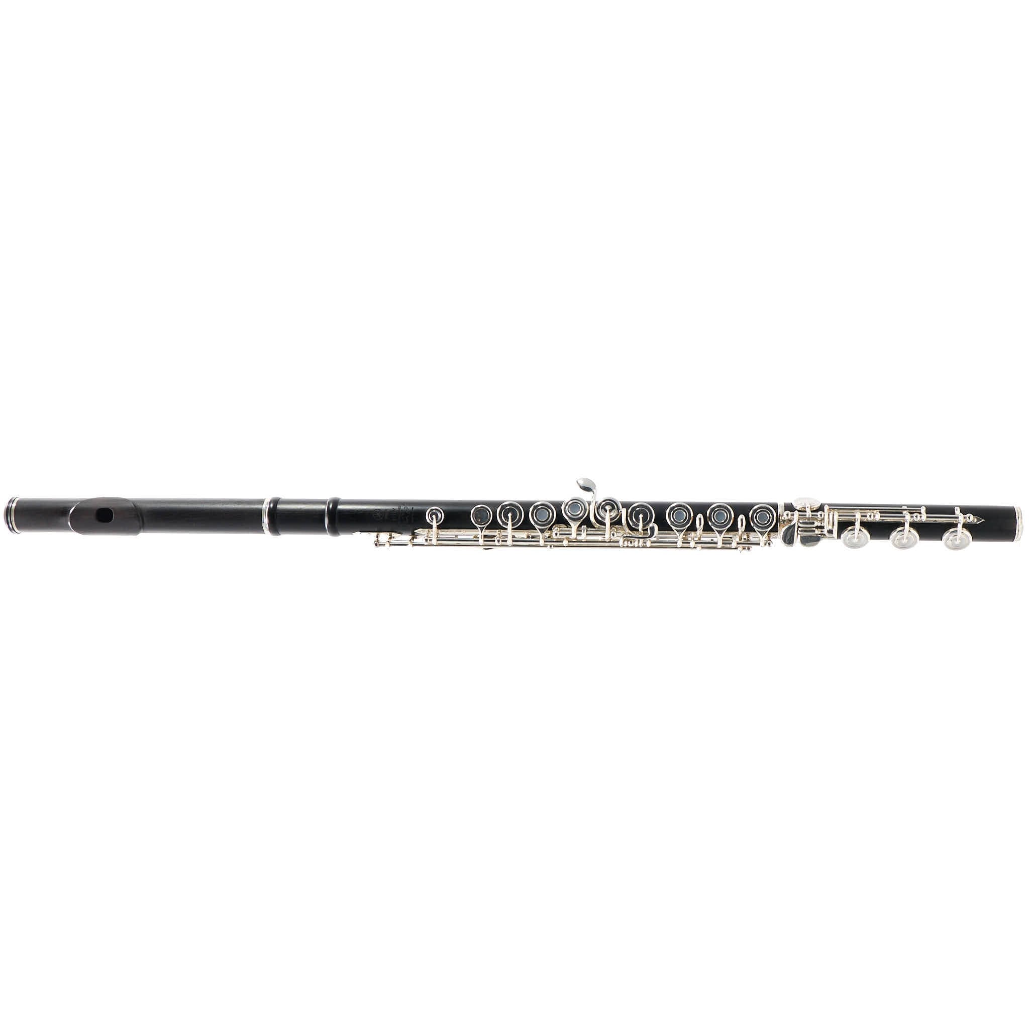 Yamaha YFL-874HW Handmade Wood Flute with Silver Mechanism