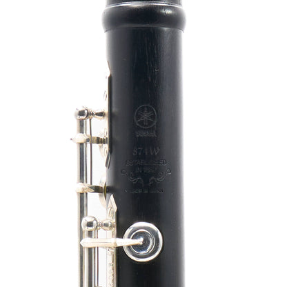 Yamaha YFL-874HW Handmade Wood Flute with Silver Mechanism