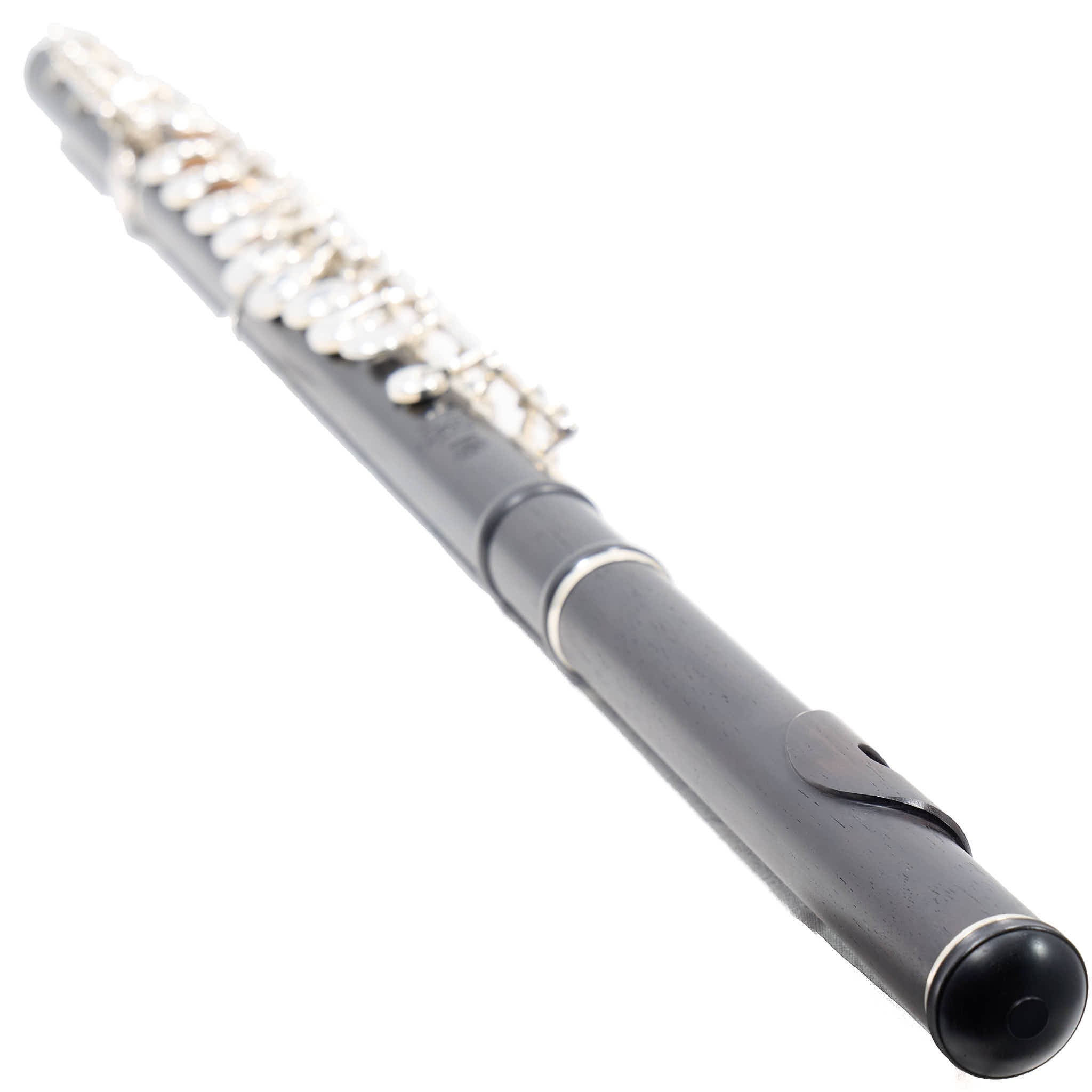 Yamaha YFL-874HW Handmade Wood Flute with Silver Mechanism