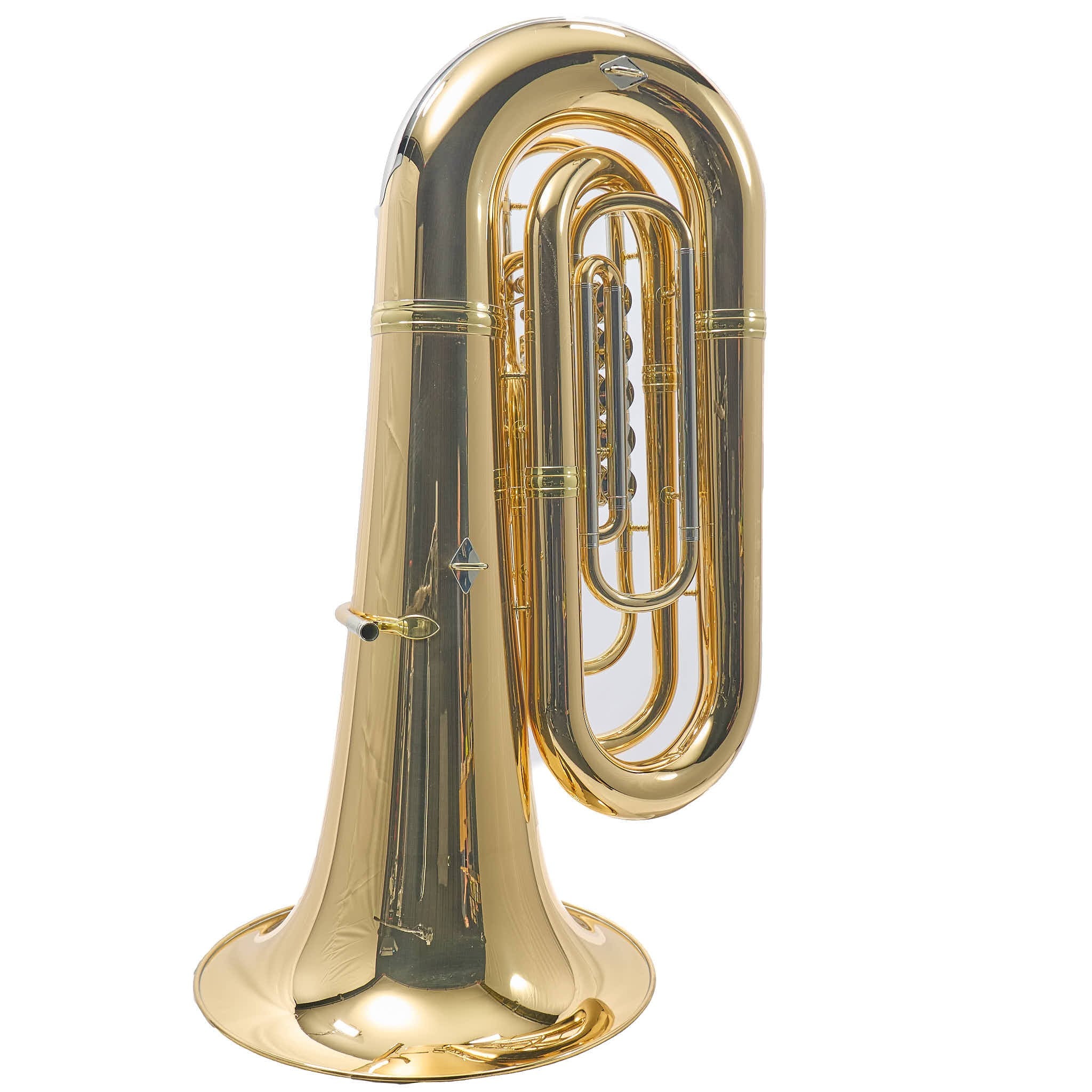 Eastman EBB825VG Professional 5/4 BBb Tuba in Gold Brass