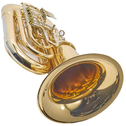 Eastman EBB825VG Professional 5/4 BBb Tuba in Gold Brass