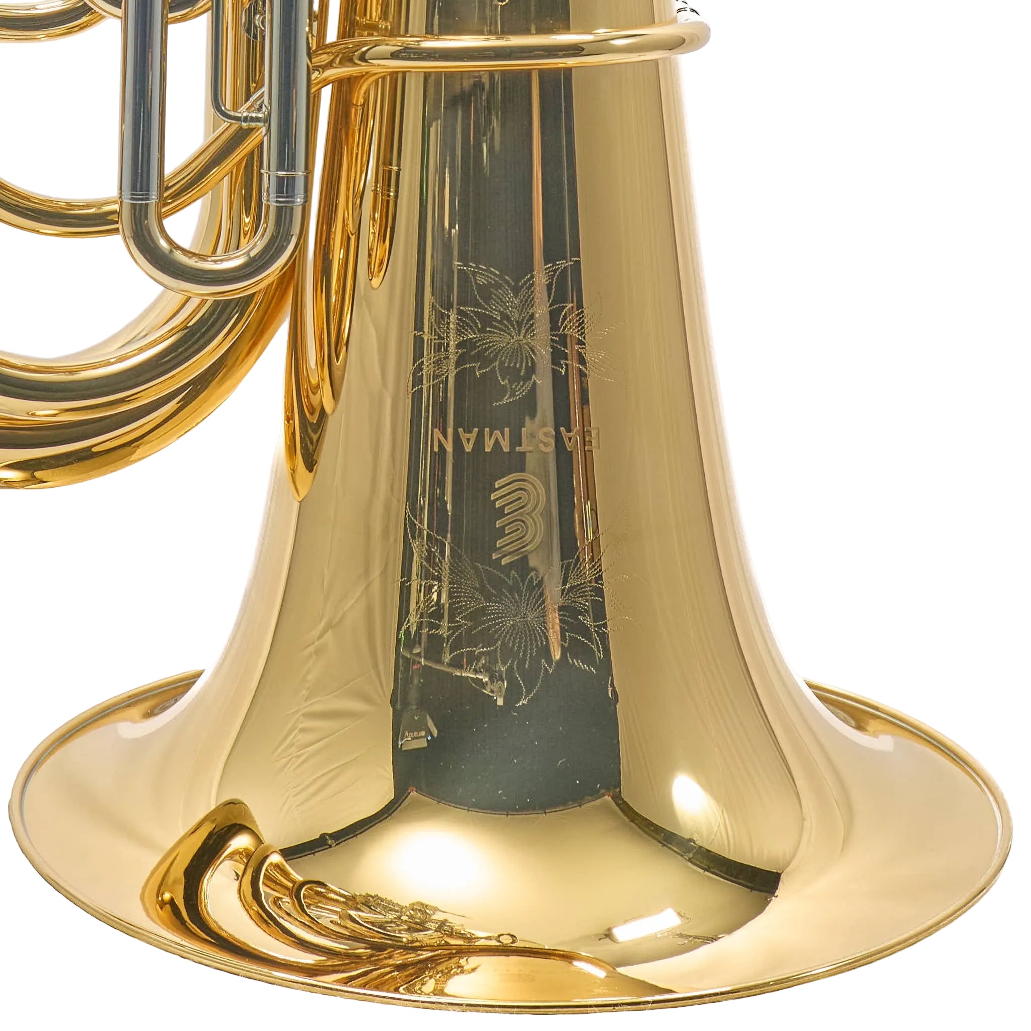 Eastman EBB825VG Professional 5/4 BBb Tuba in Gold Brass