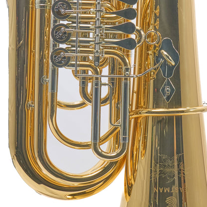 Eastman EBB825VG Professional 5/4 BBb Tuba in Gold Brass