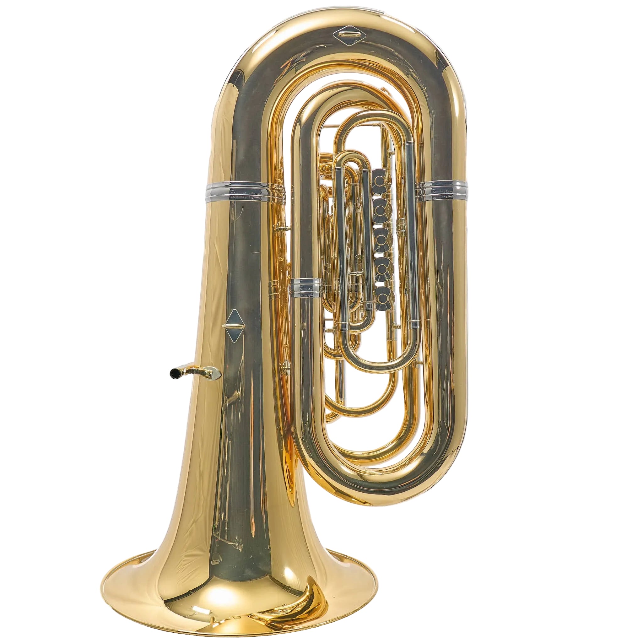 Eastman EBB825VG Professional 5/4 BBb Tuba in Gold Brass