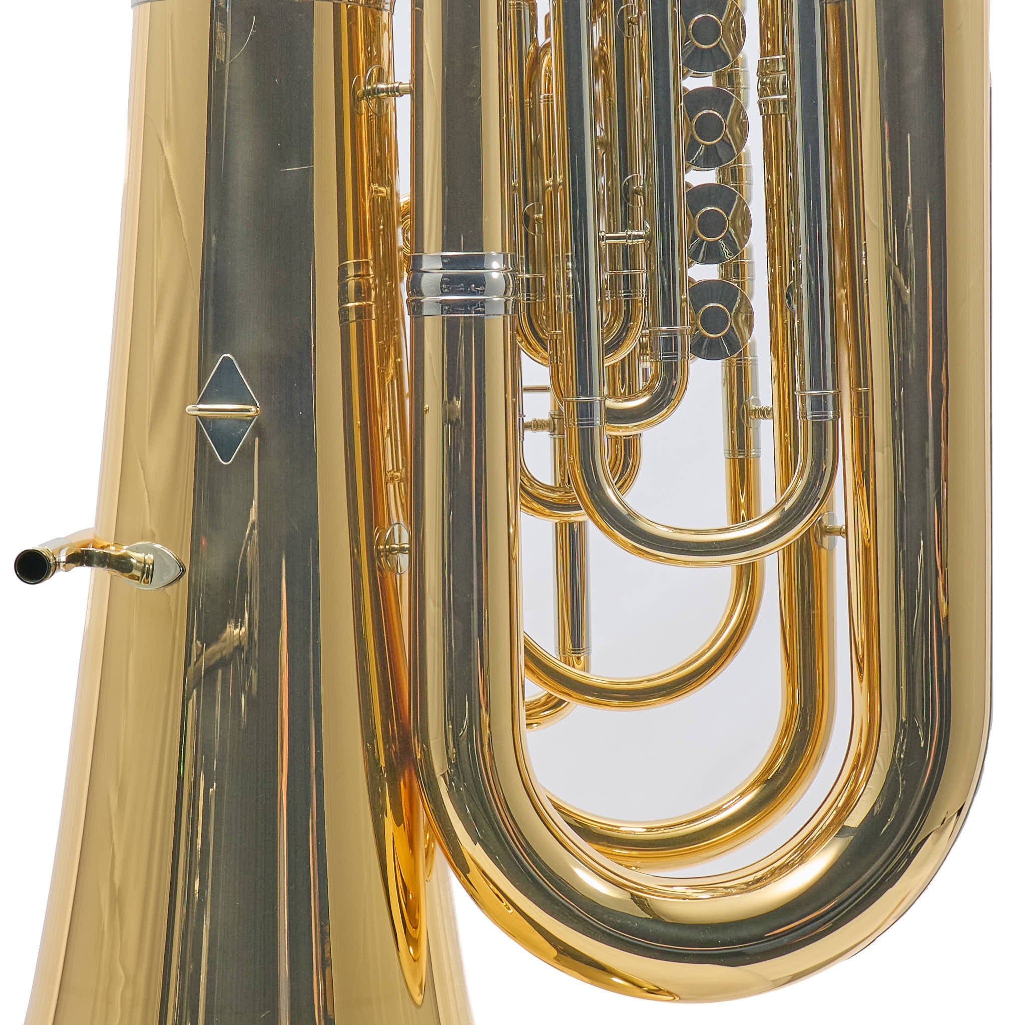 Eastman EBB825VG Professional 5/4 BBb Tuba in Gold Brass