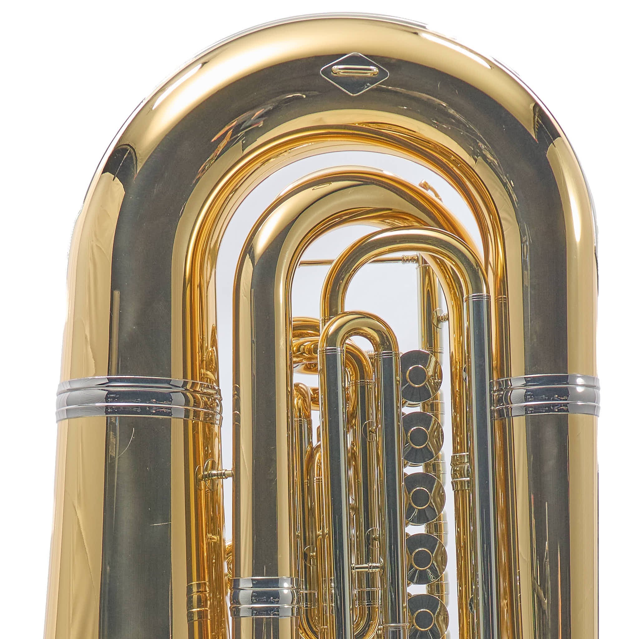 Eastman EBB825VG Professional 5/4 BBb Tuba in Gold Brass