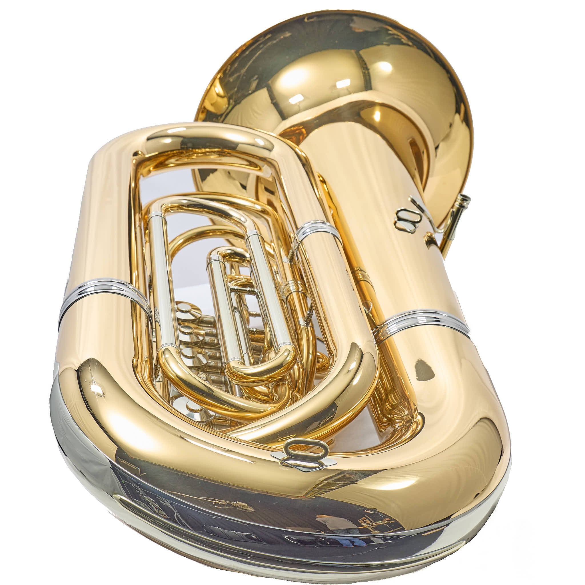 Eastman EBB825VG Professional 5/4 BBb Tuba in Gold Brass