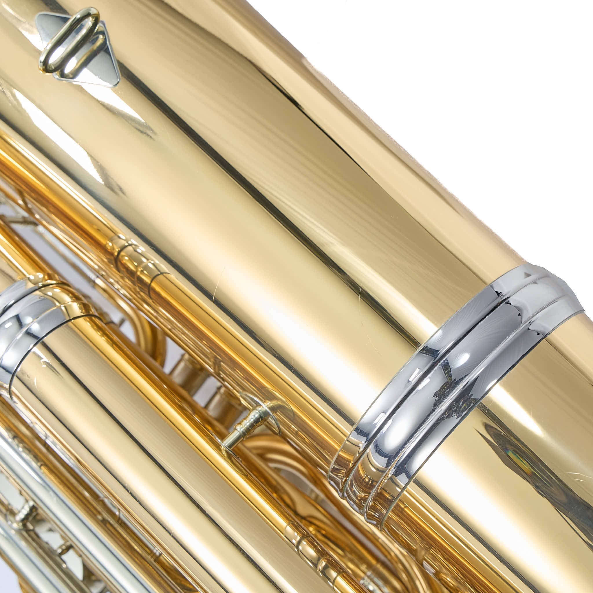 Eastman EBB825VG Professional 5/4 BBb Tuba in Gold Brass