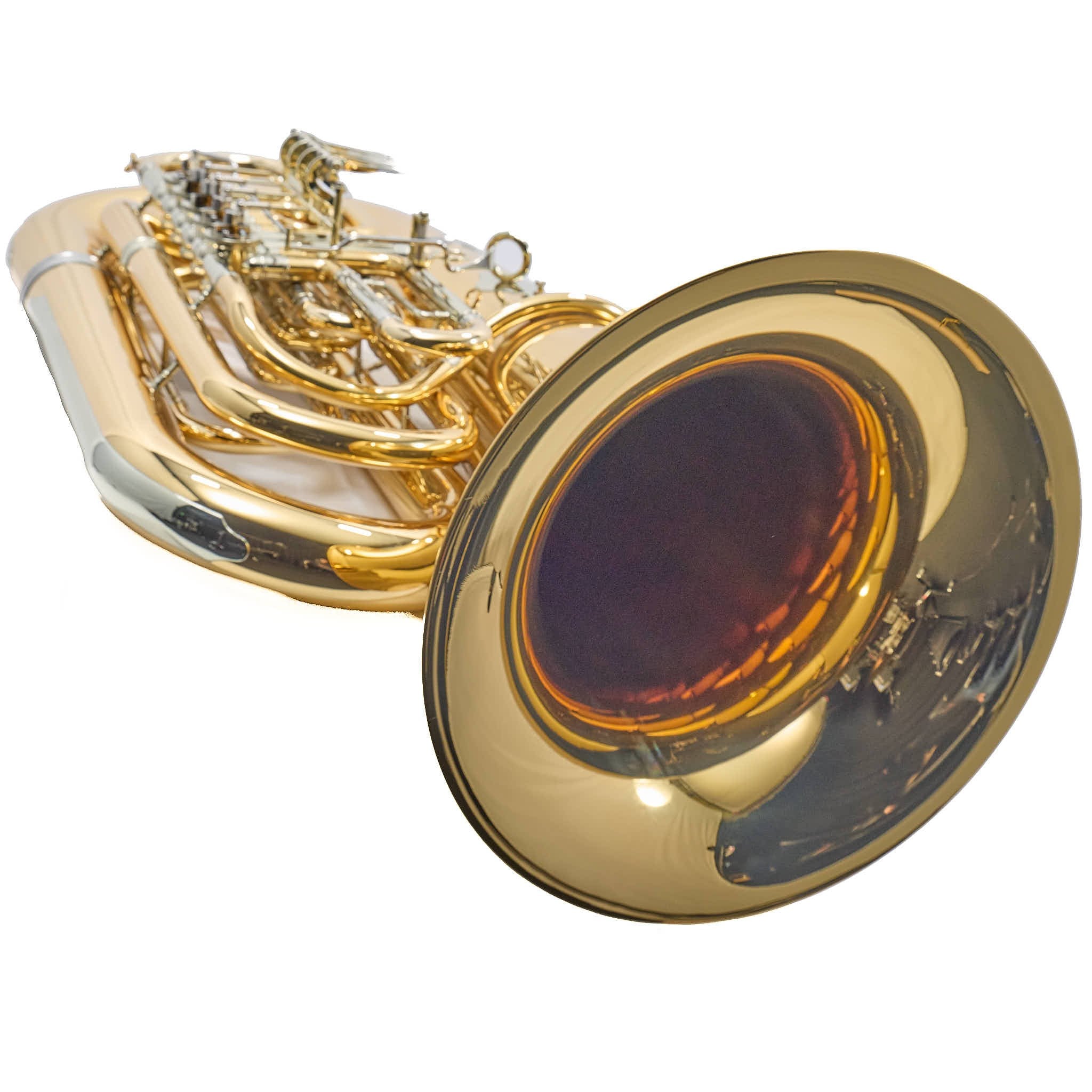 Eastman EBB825VG Professional 5/4 BBb Tuba in Gold Brass