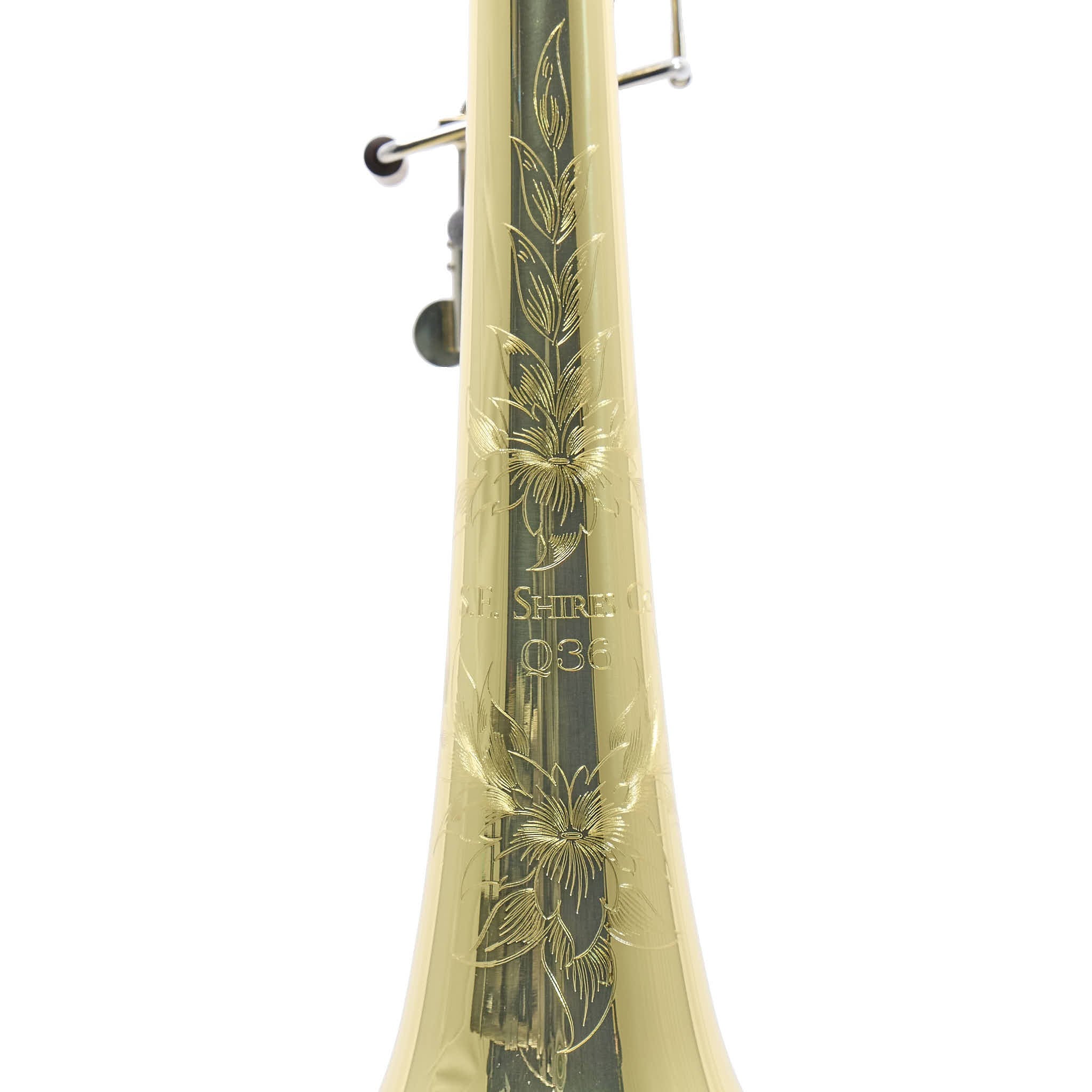 S.E. Shires Q36YR Q-Series Professional Bass Trombone with Dual Rotary Valves