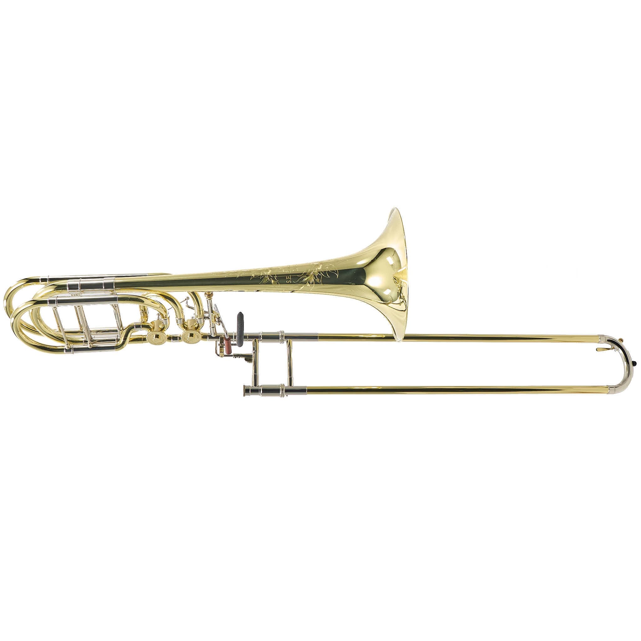 S.E. Shires Q36YR Q-Series Professional Bass Trombone with Dual Rotary Valves