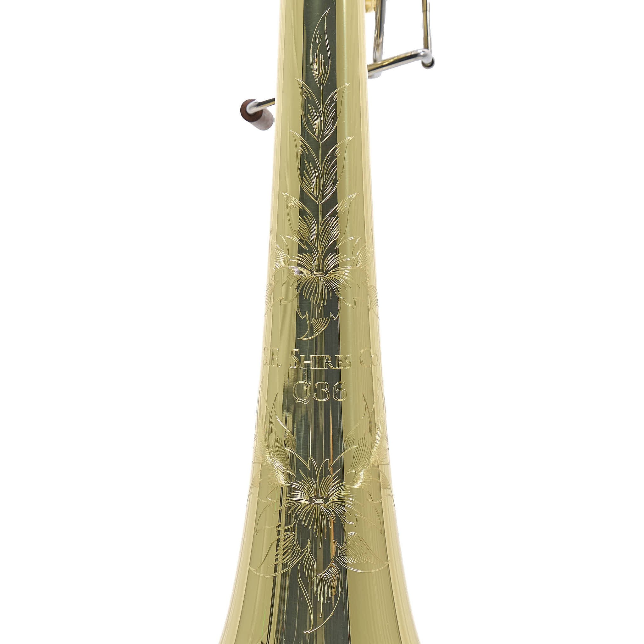 S.E. Shires Q36YR Q-Series Professional Bass Trombone with Dual Rotary Valves