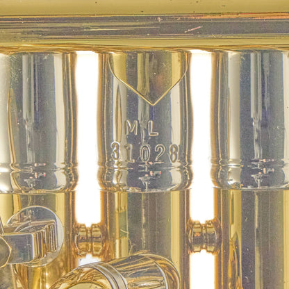Bach 37 Early Elkhart Stradivarius Professional Bb Trumpet