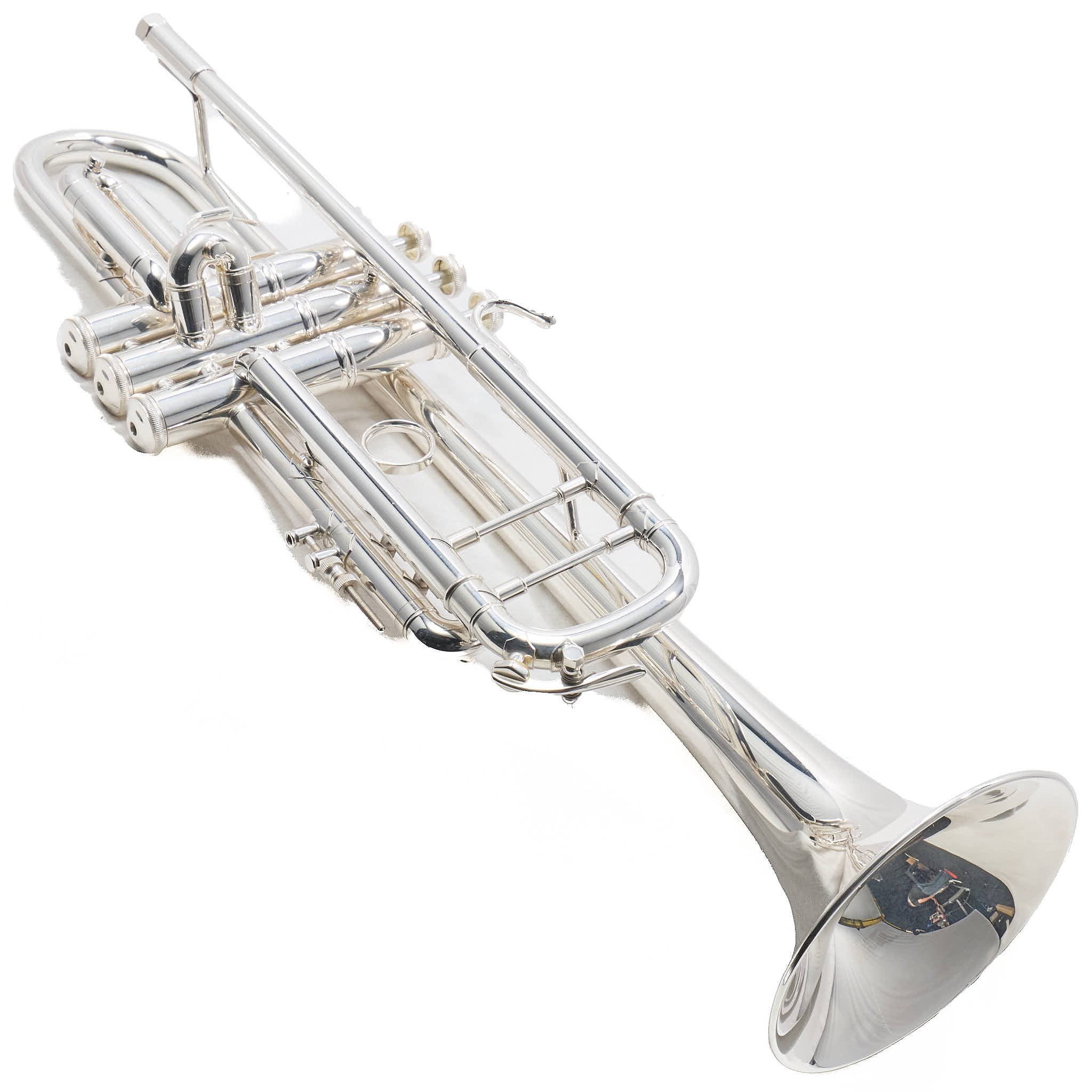 Bach 180S37 Stradivarius Professional Bb Trumpet in Silver Plate
