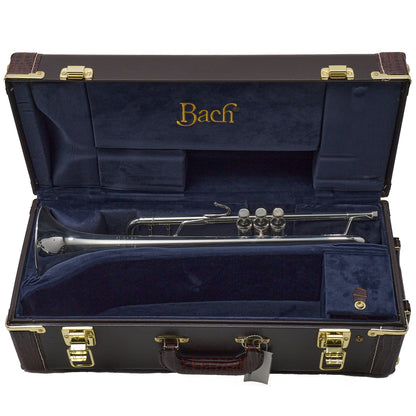 Bach 180S37 Stradivarius Professional Bb Trumpet in Silver Plate